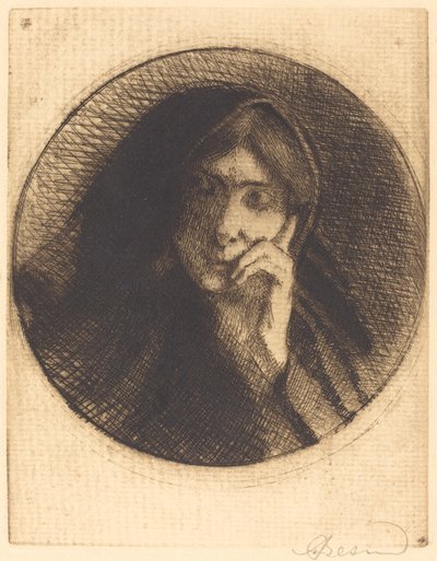 Mevrouw Aman Jean door Albert Besnard