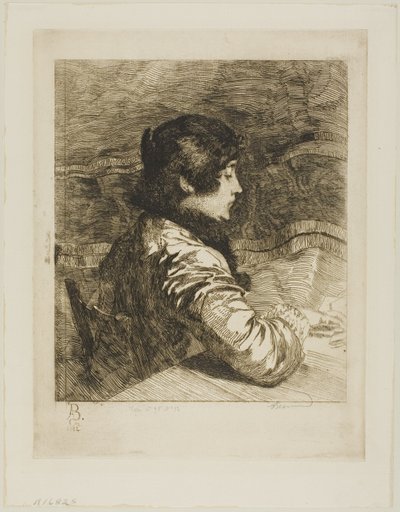 Madame Besnard door Albert Besnard