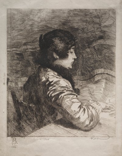 Madame Besnard door Albert Besnard