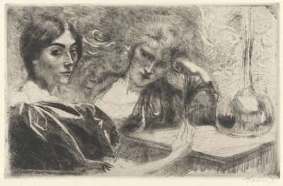 Morfineverslaafden door Albert Besnard