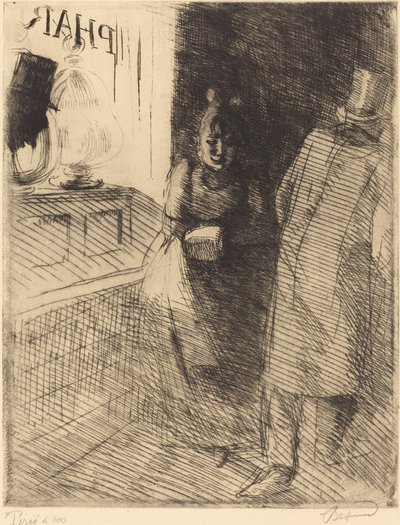 Prostitutie door Albert Besnard