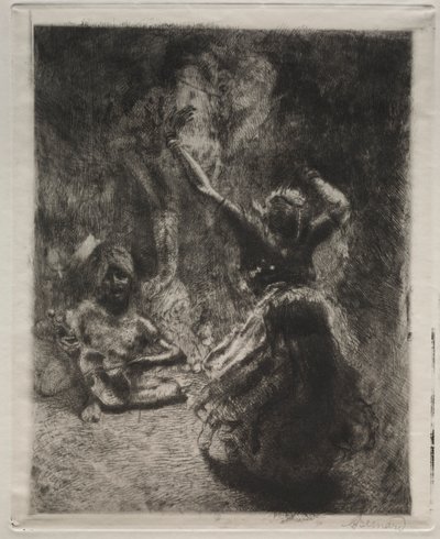 De danseres, circa 1900 door Paul Albert Besnard