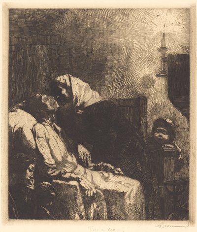 Het Einde door Albert Besnard