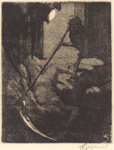 Het mysterie door Albert Besnard