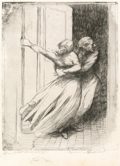De verkrachting door Albert Besnard