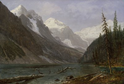 Canadese Rockies door Albert Bierstadt