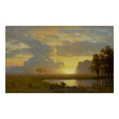 ESTES PARK, COLORADO door Albert Bierstadt