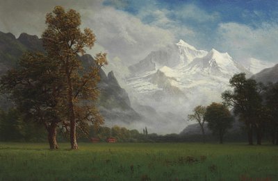 Maagd door Albert Bierstadt