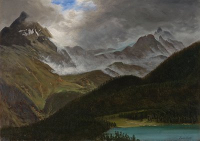 Landschap door Albert Bierstadt