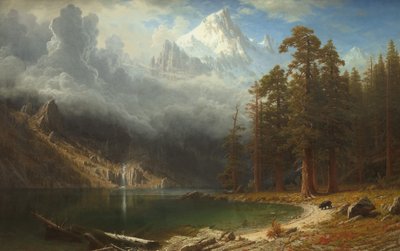 Mount Corcoran door Albert Bierstadt
