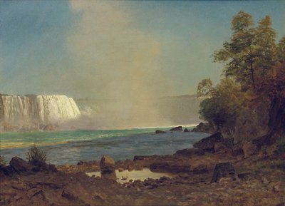 Niagara Watervallen, 1863 door Albert Bierstadt