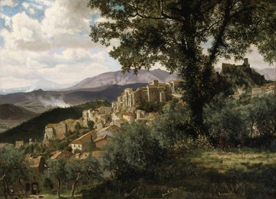 Olevano door Albert Bierstadt