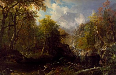 De Emerald Pool door Albert Bierstadt