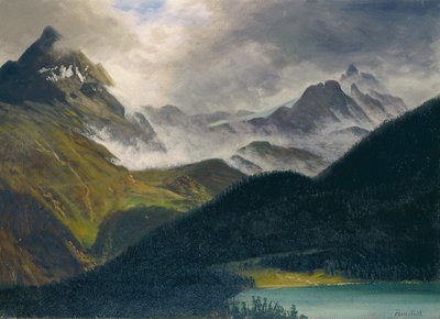 Zonder titel door Albert Bierstadt