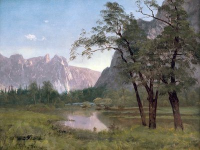 Yosemite Valley door Albert Bierstadt