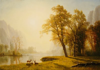 Yosemite Valley door Albert Bierstadt
