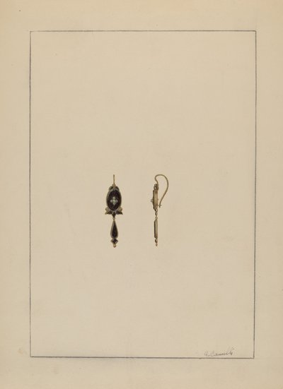 Oorbellen door Albert Camilli