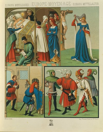Le Costume Historique door Auguste Racinet, Volume IV door Albert Charles August Racinet
