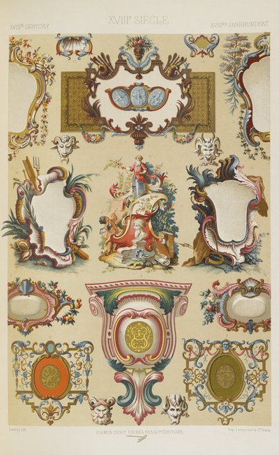 XVIII Eeuw, plaat 93 uit 