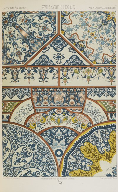 XVII en XVIII eeuwen, plaat 82 uit 