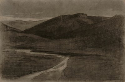 Algerijns Landschap door Albert Charles Lebourg