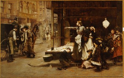 Zusters, 1905 door Albert Chevallier Tayler