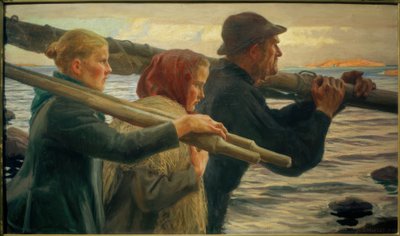 De buitenste scheren door Albert Gustaf Aristides Edelfelt