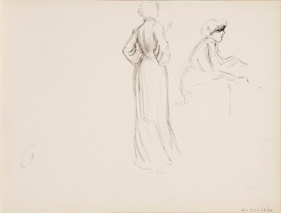 Ontwerpen van personeel door Albert Edelfelt