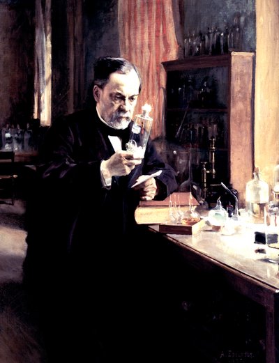 Louis Pasteur door Albert Gustaf Aristides Edelfelt