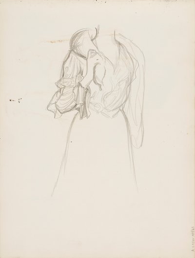 Naishahmo (Mevrouw Flore Deschamps) door Albert Edelfelt