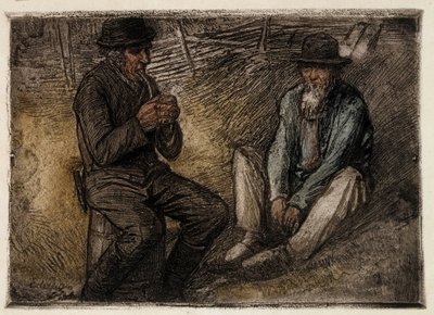 Het boerenleven door Albert Edelfelt