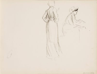 Ontwerpen van personeel door Albert Edelfelt