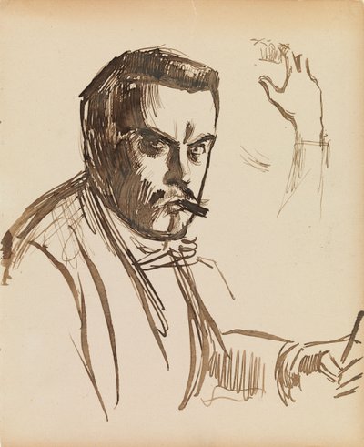 Zonder titel door Albert Edelfelt