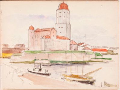 Zonder titel door Albert Edelfelt