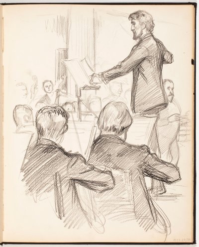 Zonder titel door Albert Edelfelt