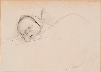 Zonder titel door Albert Edelfelt