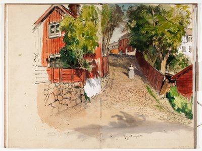 Zonder titel door Albert Edelfelt