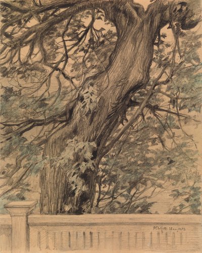Zonder titel door Albert Edelfelt