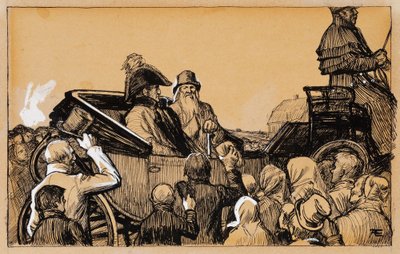 Zonder titel door Albert Edelfelt