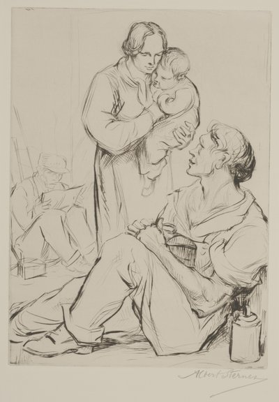 Middag door Albert Edward Sterner