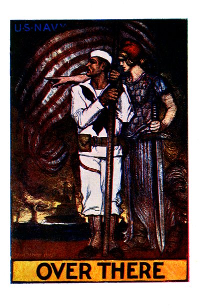 US Navy Eerste Wereldoorlog poster: 