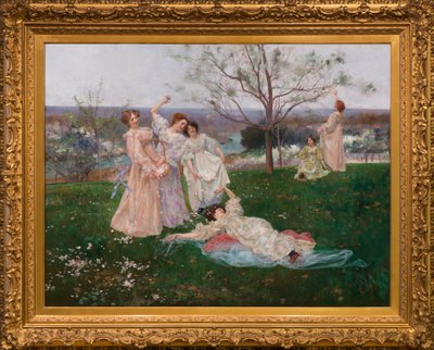 Lentebloemen, ca. 1897 door Albert Emile Artigue