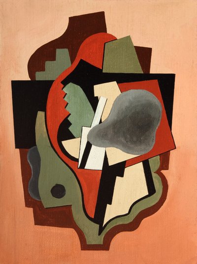 Abstracte compositie 1940 door Albert Eugene Gallatin