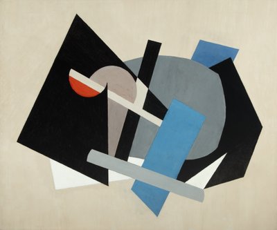 Compositie nr. 70 1944 door Albert Eugene Gallatin