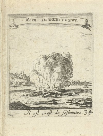 Kampvuur door Albert Flamen