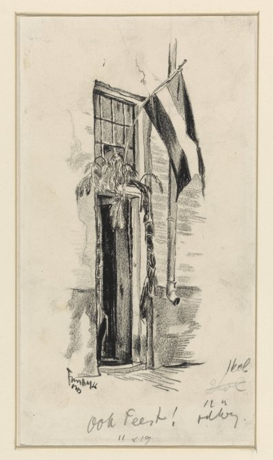 Ook Feest door Albert Funke Küpper (signed by artist)