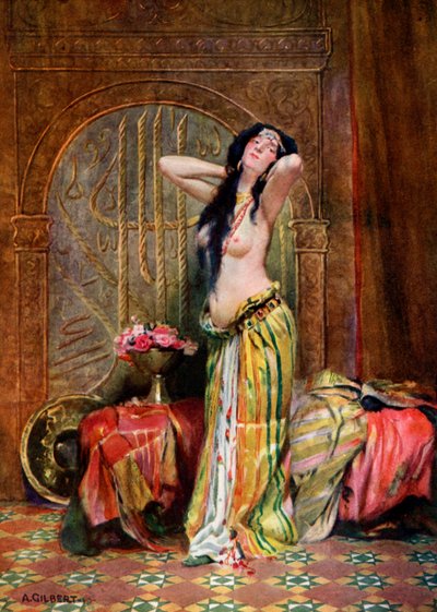 Oosters meisje, 1908-1909 door Albert Gilbert