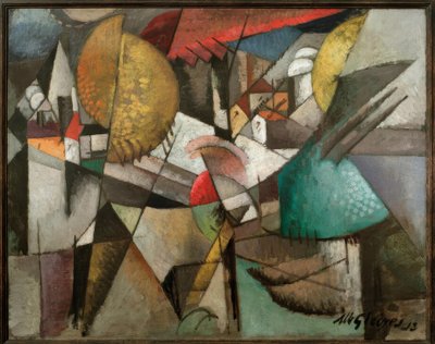 Landschap door Albert Gleizes