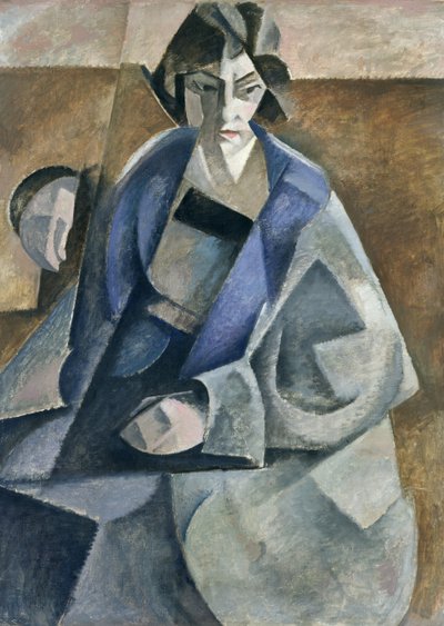 Portret van een vrouw door Albert Gleizes