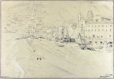 Amalfi door Albert Goodwin